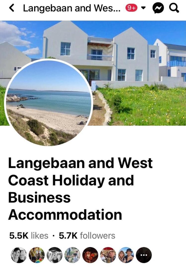 Perfect 10 - 10 To 13 Sleeper Luxury Holiday Home Breakage Deposit Of R2500 Per Weekend Lease Langebaan Exterior foto